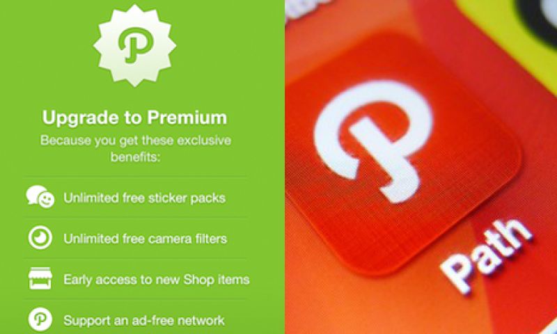 Path eerste sociale netwerk met premium optie