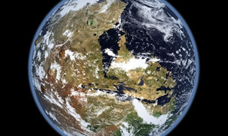 Een bewoonbaar Mars heeft zeeën en woestijnen als de aarde