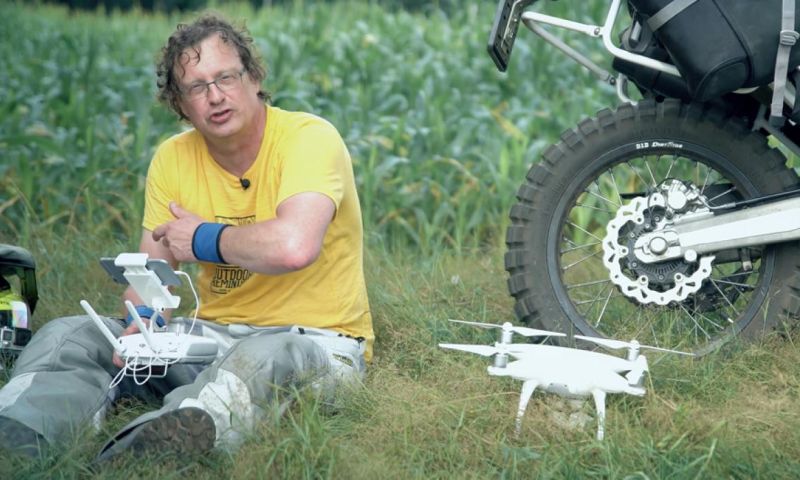 Getest: drone die achter je aan vliegt