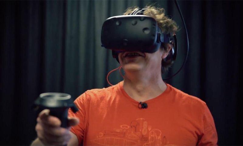 Getest: VR-bril HTC Vive, rondlopen in virtual reality