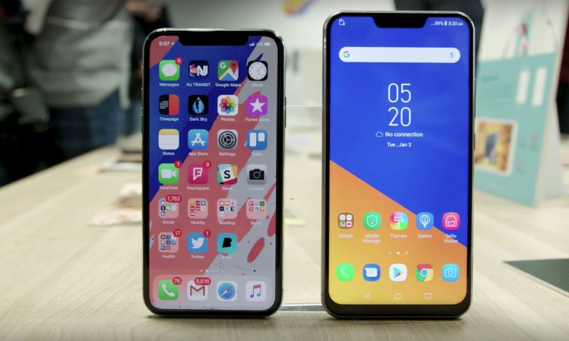 Asus doet iPhone X na met nieuwe ZenFone 5