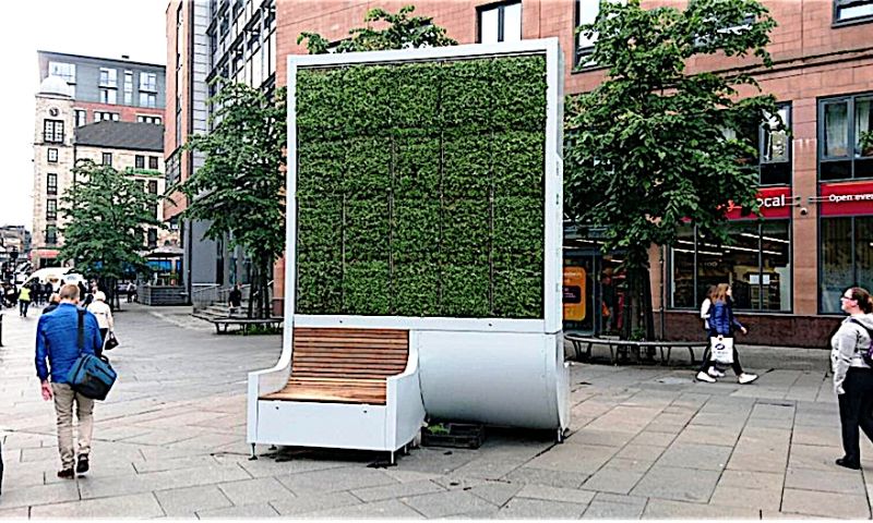 Amsterdam krijgt luchtzuiverende muurtjes