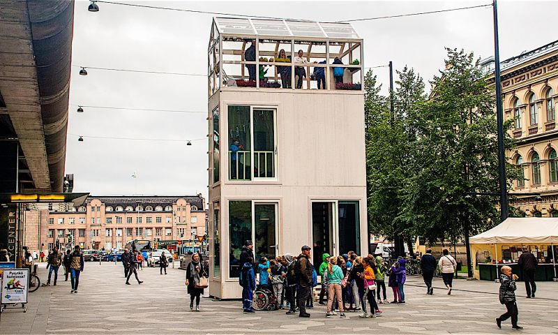 Huis in het centrum (mits je een parkeervergunning hebt)