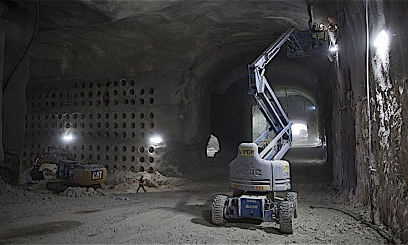 Ondergrondse stad voor de doden