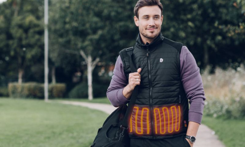 Voor koukleumen: jas met instelbare warmte-elementen