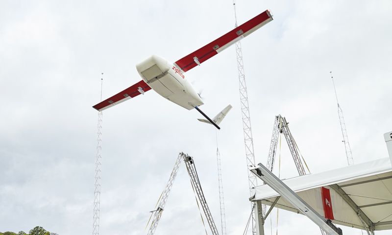 Startup claimt 's werelds snelste bezorgdrone