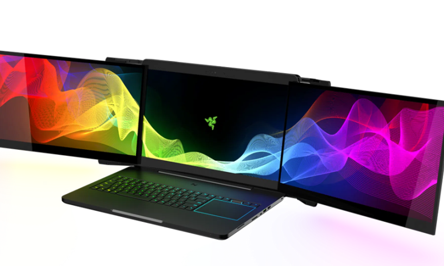 Razer maakt laptop met drie schermen