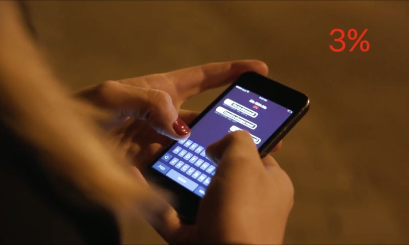 Chatapp Die With Me werkt alleen met bijna lege accu