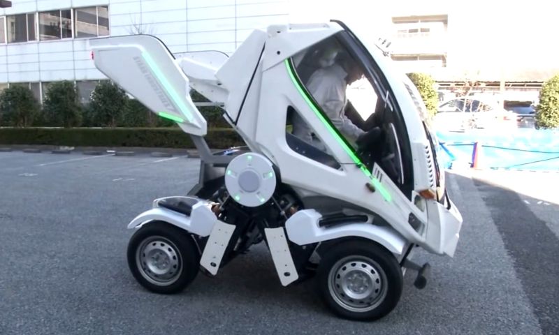 Transformer-auto kan bijna overal parkeren