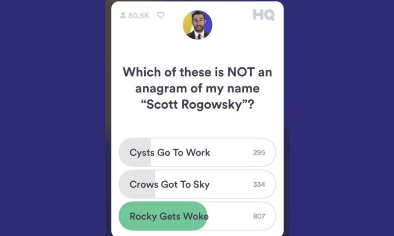 'Quiz-app HQ is 100 miljoen dollar waard'