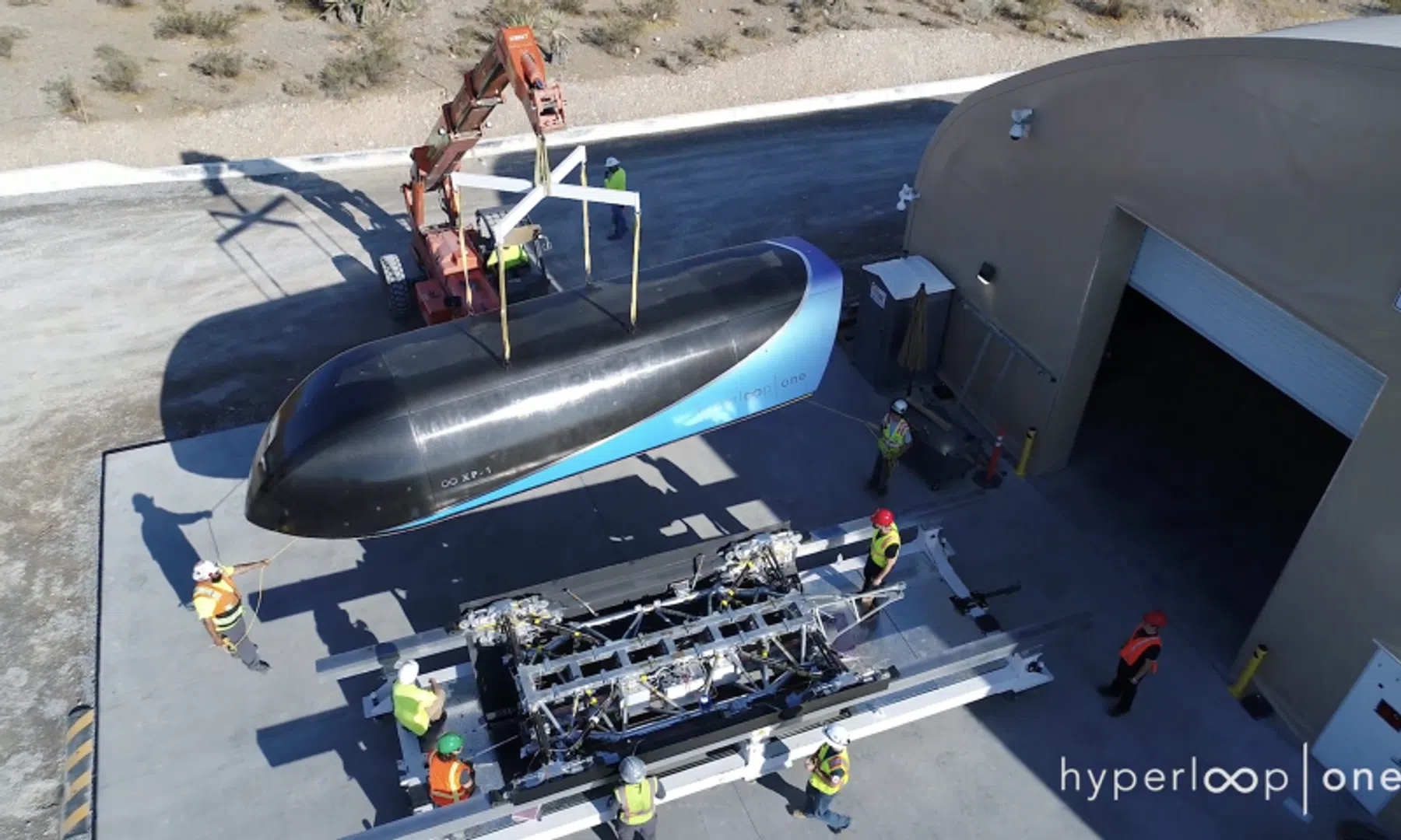 Video: De Hyperloop One tikt de 300 kilometer per uur aan