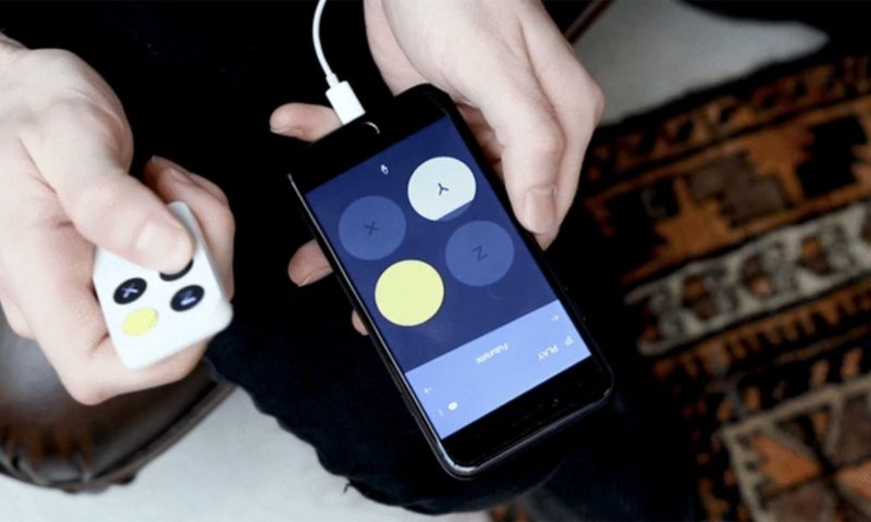 Intuïtieve muziekgadget laat je zingen zoals je danst