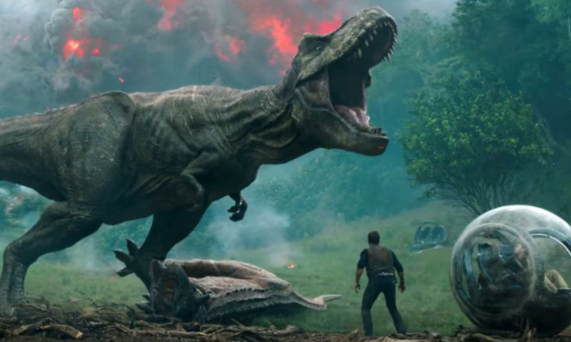 Video: de trailer van Jurassic World: Fallen Kingdom