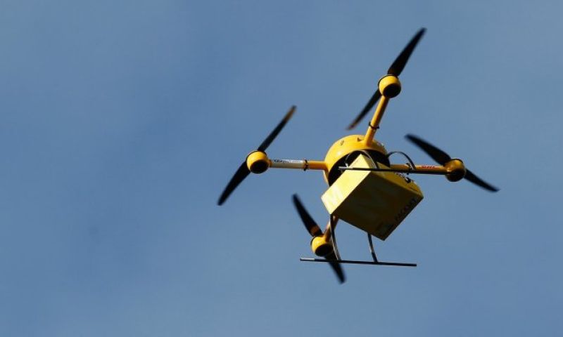 Amazon werkt aan zelfvernietigende drone