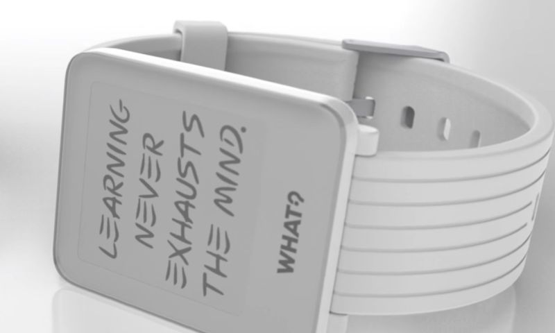 Dit horloge inspireert je met citaten