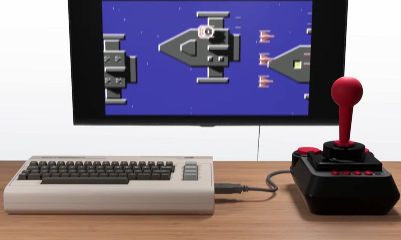 Mini-versie Commodore 64 eind maart te koop