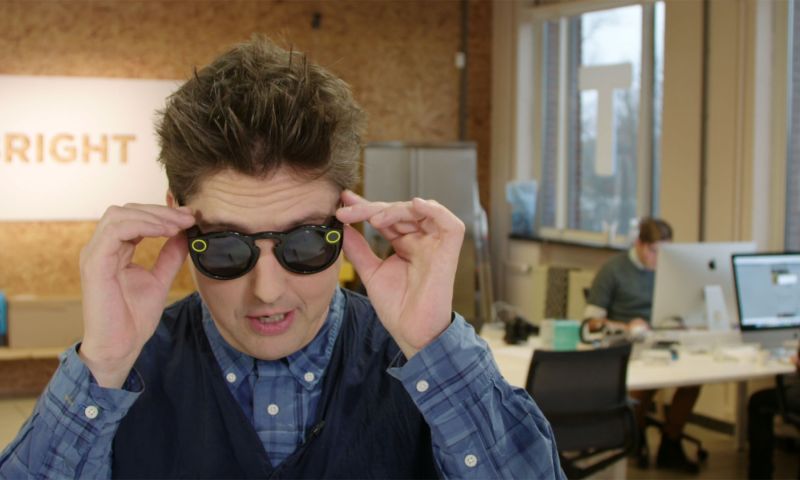 'Snap werkt aan betere Snapchat-brillen'