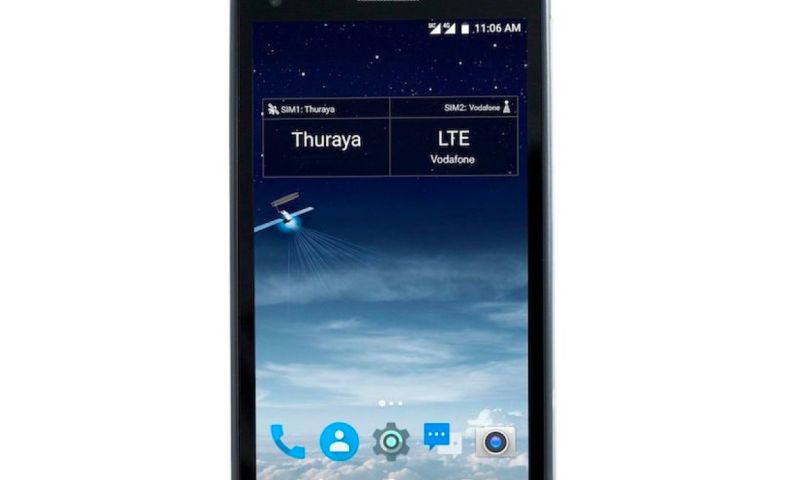 Met dit Android-toestel bel je overal via satelliet