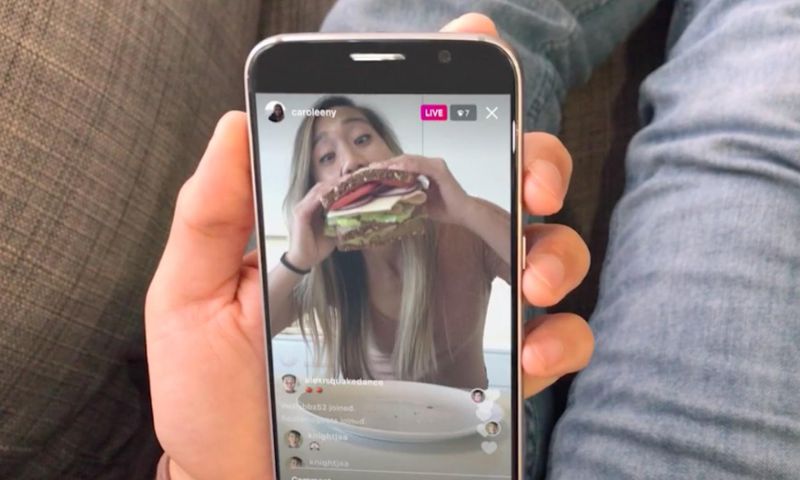 Instagram laat iedereen live video streamen