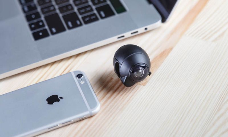 Filmen in 360 graden met dit opzetstuk voor iPhones