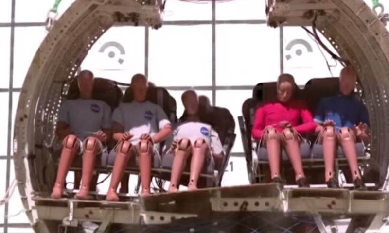 Zo meet NASA de impact van crashes