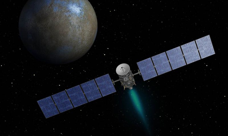 NASA-sonde Dawn krijgt nieuwe missie dichtbij dwergplaneet