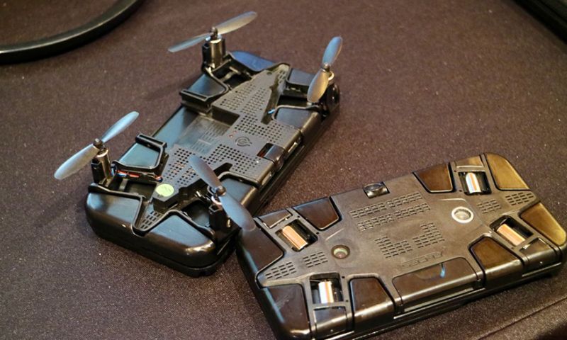 Telefooncase met ingebouwde drone te koop