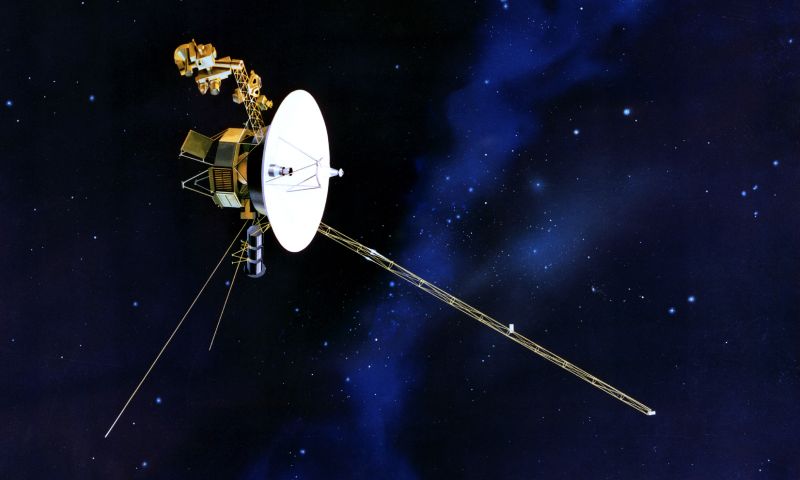 NASA stuurt 40 jaar oude sonde Voyager 1 bij