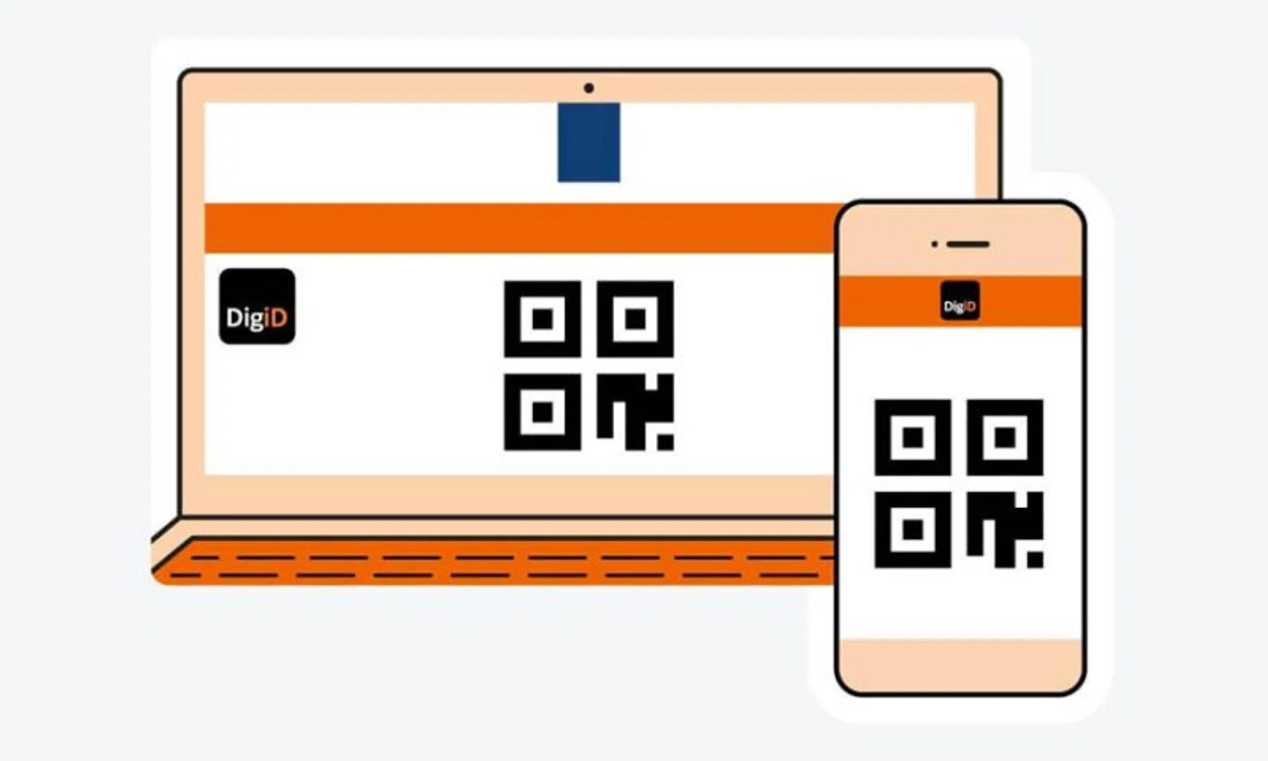 Met de DigiD-app kun je inloggen zonder wachtwoord of sms