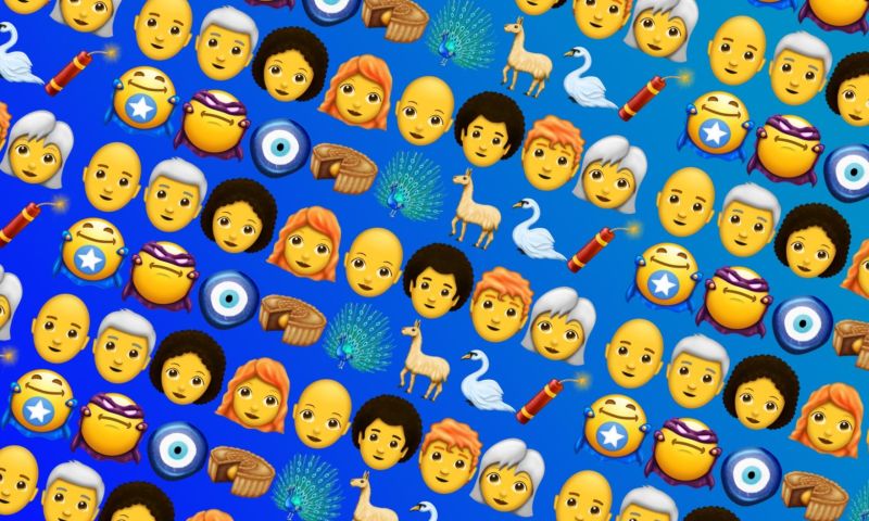 Nieuwe emoji voor 2018: krullen, rood haar en een mango