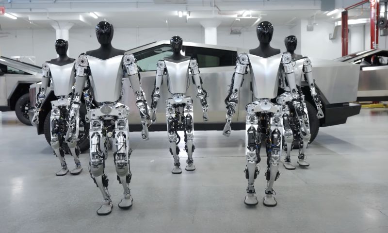 tesla bot robot humanoid robots