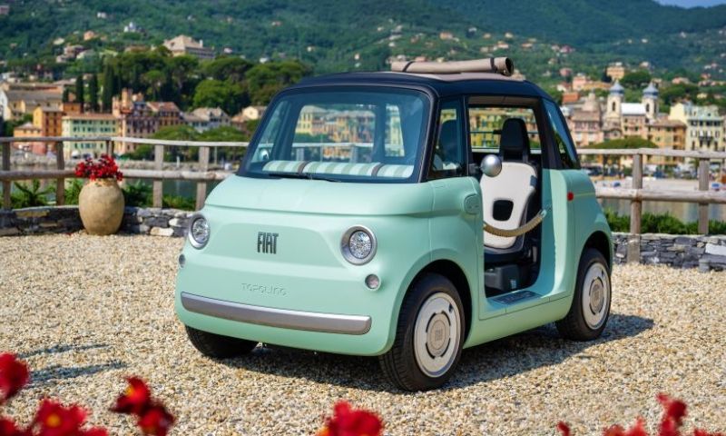 elektrische auto micro car fiat topolino