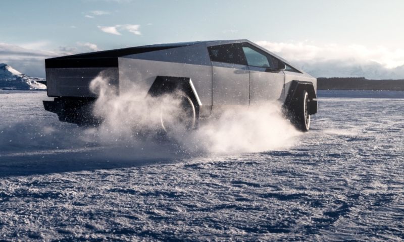 tesla cybertruck elektrische pick up truck