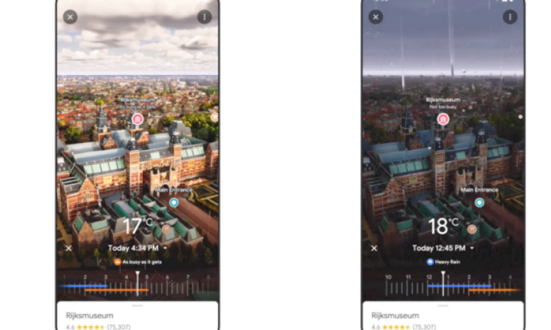 google maps immersive view amsterdam update iphone android 3d