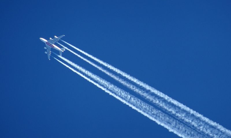 google AI klimaat vliegtuigen luchtvaart verminderen uitstoot