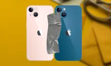 Thumbnail for article: Samsung onthult vouwbare iPhone (met een stuk tape ertussen)