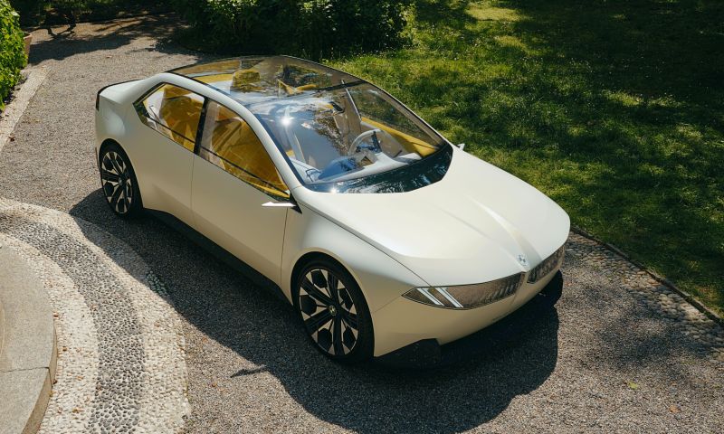 elektrische auto bmw vision neue klasse sedan suv