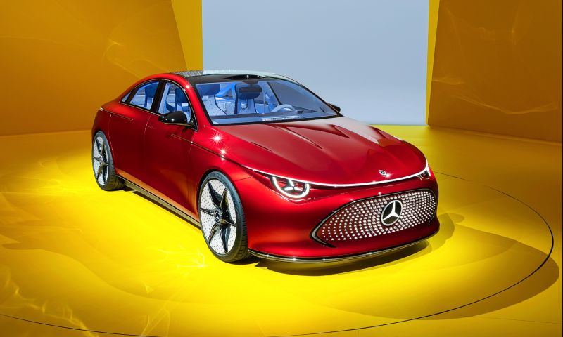 Mercedes-Benz Concept CLA Class elektrische auto