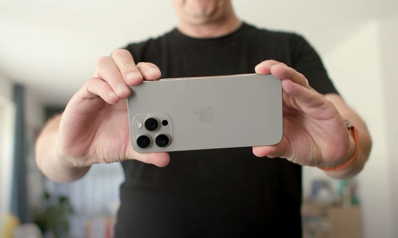 iPhone 15 pro max camera foto lenzen