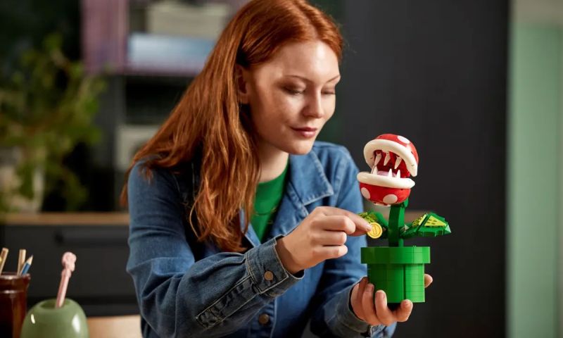 lego nintendo piranha plant