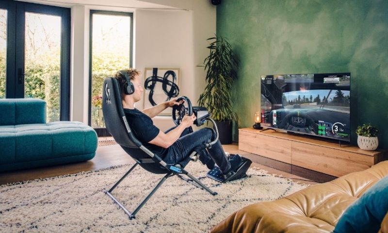 logitech playseat racestoel klapstoel opvouwbaar games