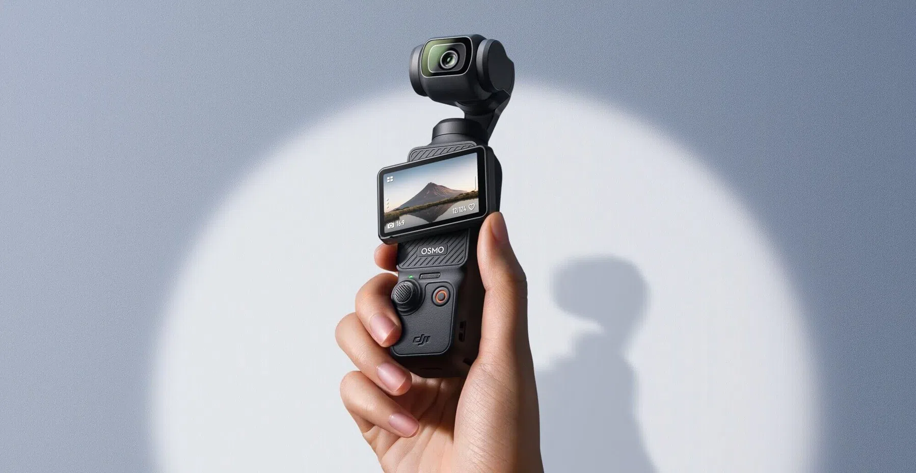 dji osmo pocket 3 camera steadicam gestabiliseerd filmen