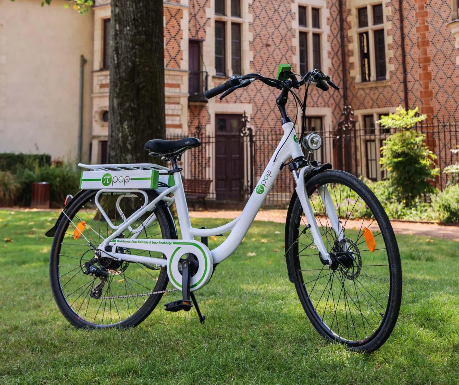 e-bike elektrische fiets pi-pop etee zonder accu batterij supercondensator