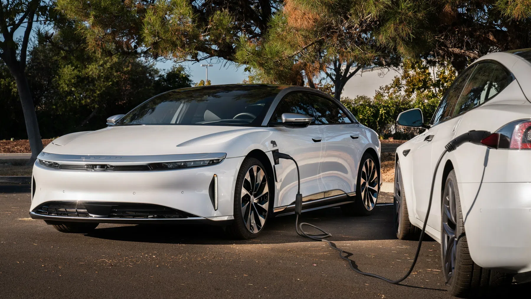 Geen laadpaal nodig: deze elektrische auto's kunnen andere EV's opladen