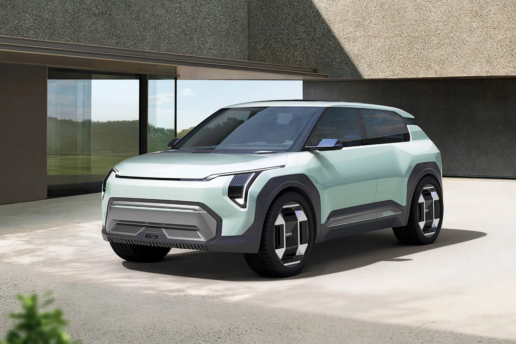 Kia EV3 en EV4 krijgen een opvallend hoekig design