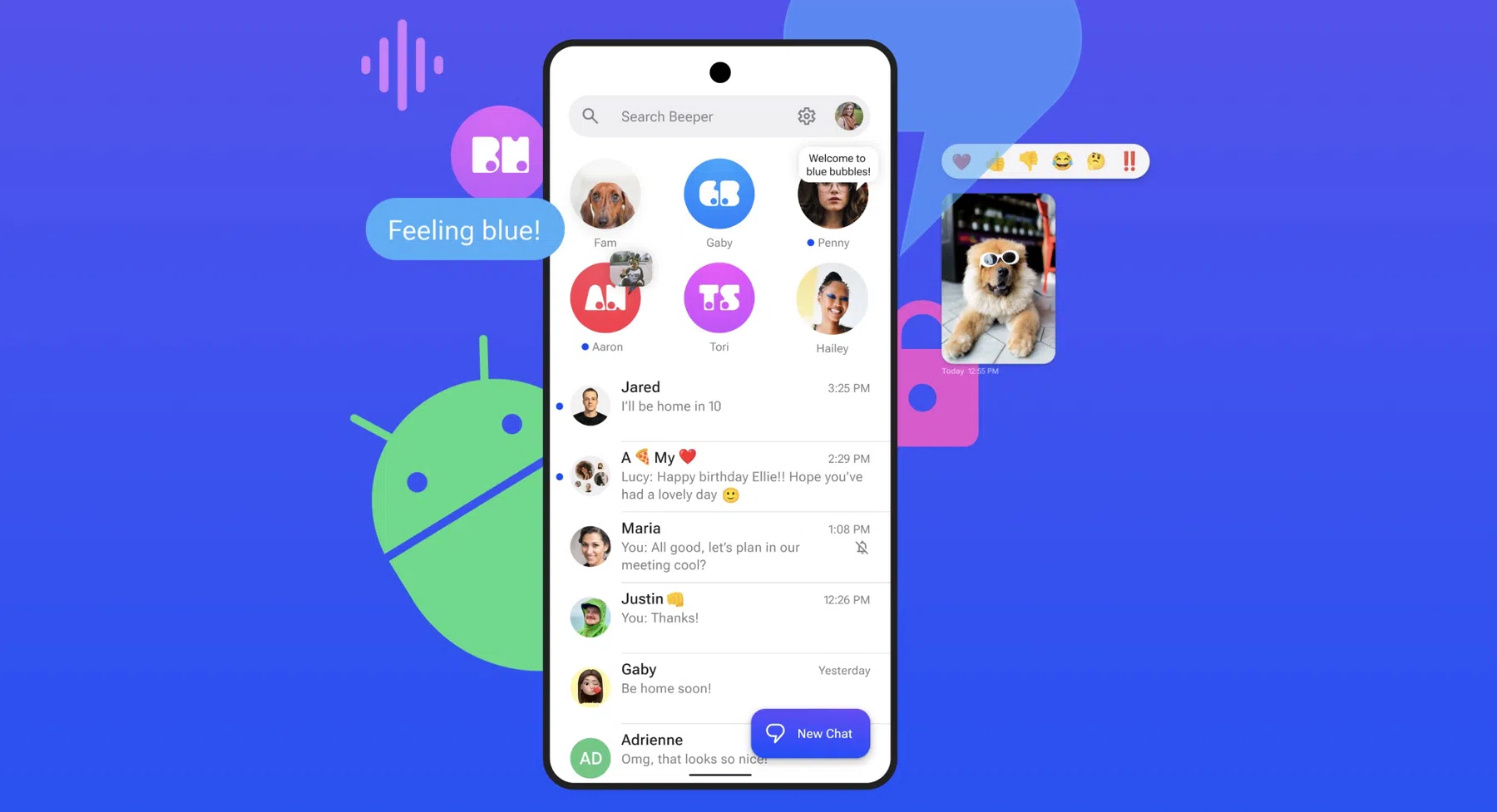 Deze iMessage-app voor Android moet wel veilig zijn