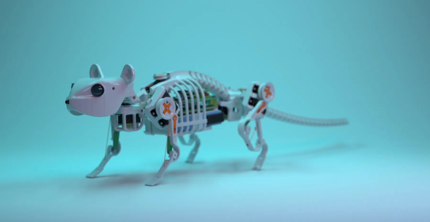 Deze robotmuis heeft een ruggengraat: 'Dit maakt robots veel beter en sneller'