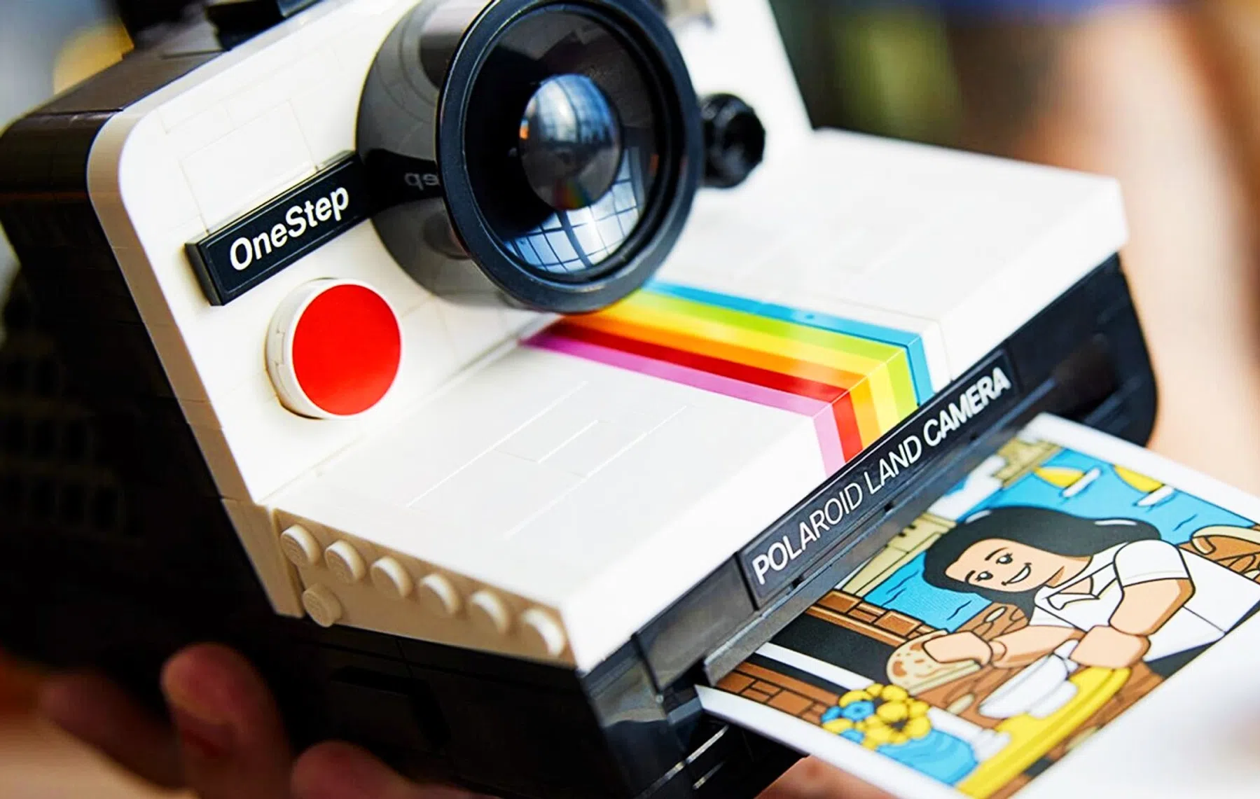 LEGO lanceert Polaroid-camera gemaakt van 516 steentjes