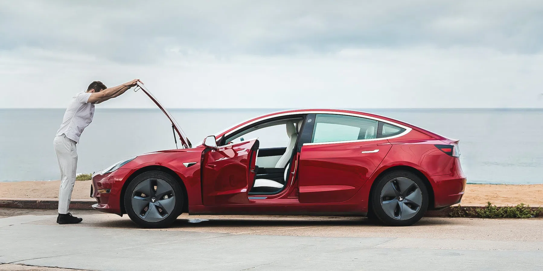 Chinese EV's krijgen geen subsidie meer in Frankrijk - dus ook Tesla Model 3 niet