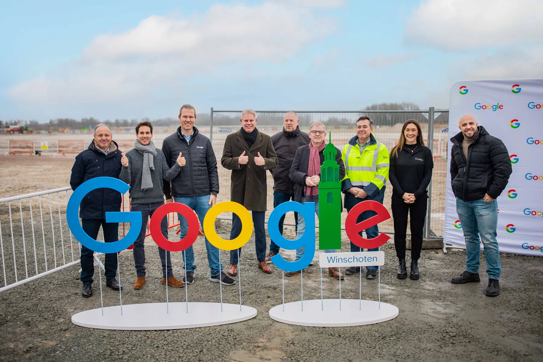 Bouw Google-datacenter in Groningen gestart: 600 miljoen geïnvesteerd